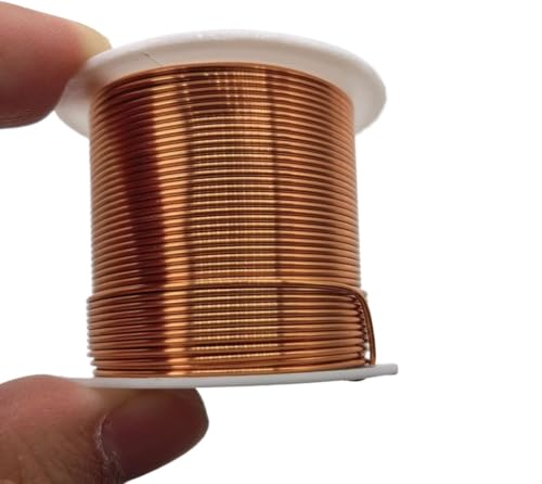 Kupferdraht, Kupferlot, Lackdraht, aus Kupfer, Magnetwickeldraht for Elektromagnete(Od 0.2mm) von IXMLDAXD