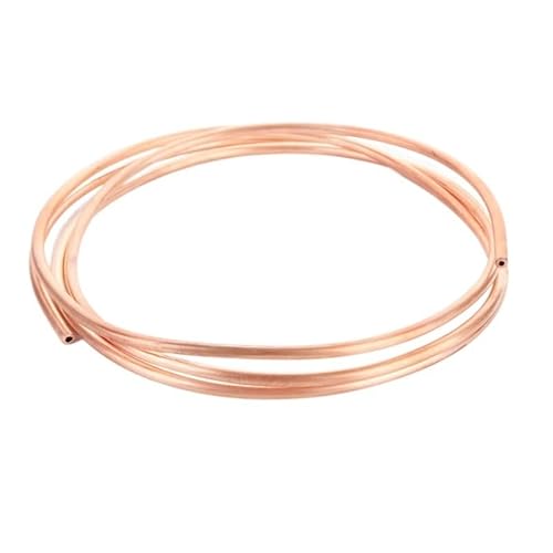 Kupferdraht, T2-Spulenrohr aus rotem Kupfer for AC-Kühlung, 2 m lang, weiches Rohr, 99,9% reines, Außendurchmesser 2–12 mm(Od 5 X T 1) von IXMLDAXD
