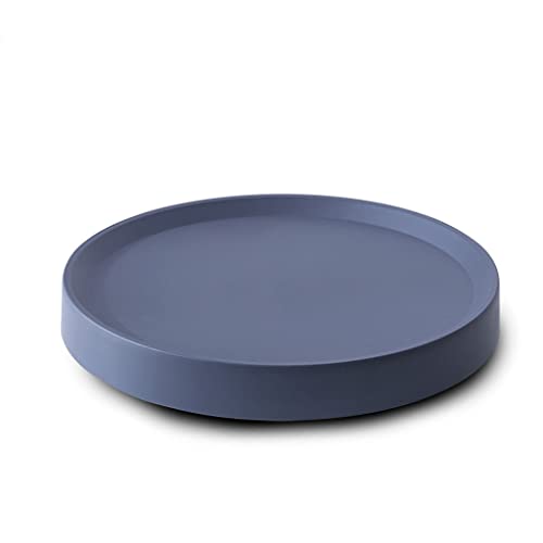 Pflanzen-Platten, Form-Pflanzgefäß-Tablett, Pflanzen-Caddy mit leicht beweglicher Lenkrolle, unsichtbare Räder, Pflanzenständer mit Rädern, Heimtransport-Tablett, Pflanzgefäß-Untersetzer(A,28.5cm) von IXMLDAXD