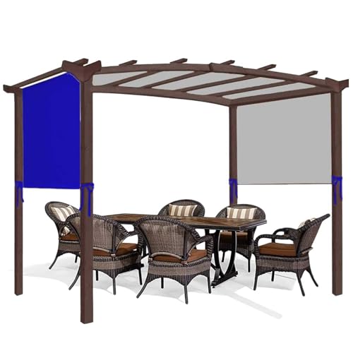 Ersatzdach für Pergola, Abdeckung für Wand Anbau Pavillon Ersatz Verdeck mit 4 Befestigungsgurten Universeller Ersatz Schatten Baldachin Oberer Deckel für Pergola Schattenabdeckung Ersatzdach für Pergola, Abdeckung für Wand Anbau Pavillon Ersatz Verdeck mit 4 Befestigungsgurten Universeller Ersatz Schatten Baldachin Oberer Deckel für Pergola Schattenabdeckung von IXPIUZB