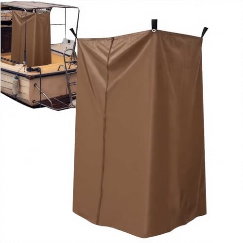 IXPIUZB Boot Umkleidekabine Heavy Duty Hängende Privatsphäre Zelt Dusche Ponton Boot Sichtschutz Zelt Boote Vorhang Tragbare Outdoor Wasserdichte Boote Sichtschutz Vorhänge zum Wechseln von Kleidung von IXPIUZB