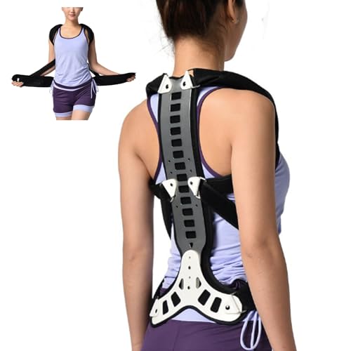 IXPIUZB Rückengurt Geradehalter Orthopädisch, Haltungstrainer Rücken Für Frauen Männer Rückenstützgürtel Für Wirbelsäule Und Schulter, Bietet Schmerzlinderung Im Nacken Und Schulter (L) von IXPIUZB