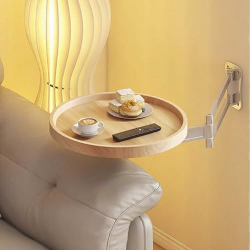 IXPIUZB Runder klapptisch Wand, Platzsparender Wand-Klapptisch 180 ° rotierender Wandtisch Mehrzweckklappschreibtisch 28x28 cm einfach zu bedienen für die Heimküche am Krankenbett IXPIUZB Runder klapptisch Wand, Platzsparender Wand-Klapptisch 180 ° rotierender Wandtisch Mehrzweckklappschreibtisch 28x28 cm einfach zu bedienen für die Heimküche am Krankenbett von IXPIUZB