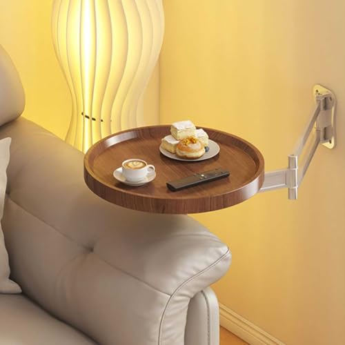 IXPIUZB Runder klapptisch Wand, Platzsparender Wand-Klapptisch 180 ° rotierender Wandtisch Mehrzweckklappschreibtisch 28x28 cm einfach zu bedienen für die Heimküche am Krankenbett IXPIUZB Runder klapptisch Wand, Platzsparender Wand-Klapptisch 180 ° rotierender Wandtisch Mehrzweckklappschreibtisch 28x28 cm einfach zu bedienen für die Heimküche am Krankenbett von IXPIUZB