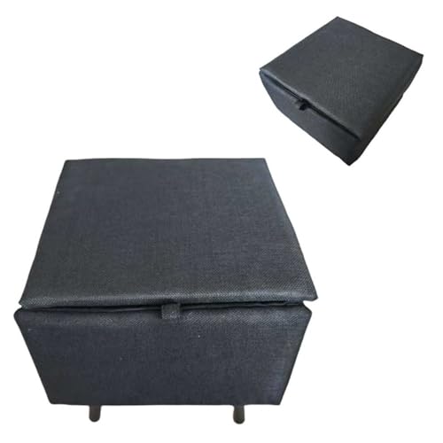 IXPIUZB Split Ottomane Hunderampe, zusammenklappbare Hundetreppe, 2-in-1, geteilte Hunderampe, 35,1 cm H, Hundesessel für Bett, Couch, Haustiertreppe, große und kleine Hunde, Outdoor-Hunderampe von IXPIUZB