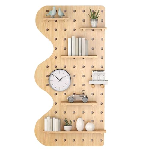 IXPIUZB Stecktafel-Wand-Organizer, DIY-Regale für Wand, schnelle Montage, Wandregale und Regale, stilvolle Stecktafeln, Wandregale von IXPIUZB