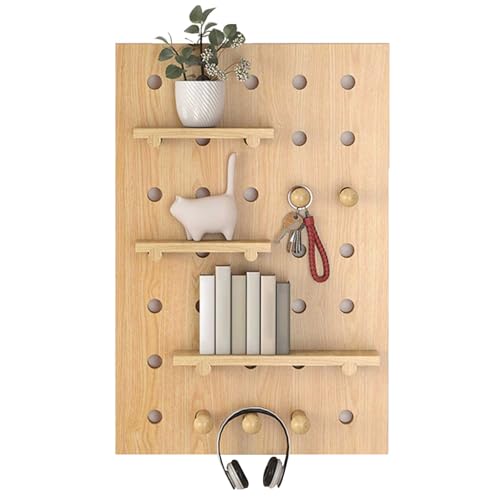 IXPIUZB Stecktafel-Wand-Organizer, DIY-Regale für Wand, schnelle Montage, Wandregale und Regale, stilvolle Stecktafeln, Wandregale von IXPIUZB