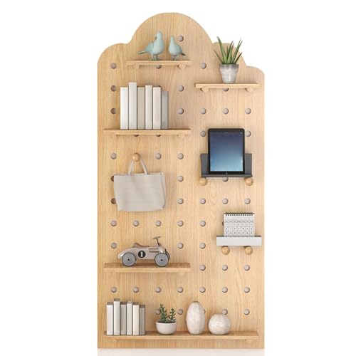 IXPIUZB Stecktafel-Wand-Organizer, DIY-Regale für Wand, schnelle Montage, Wandregale und Regale, stilvolle Stecktafeln, Wandregale von IXPIUZB