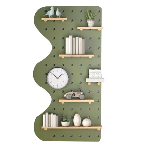 IXPIUZB Stecktafel-Wand-Organizer, DIY-Regale für Wand, schnelle Montage, Wandregale und Regale, stilvolle Stecktafeln, Wandregale von IXPIUZB