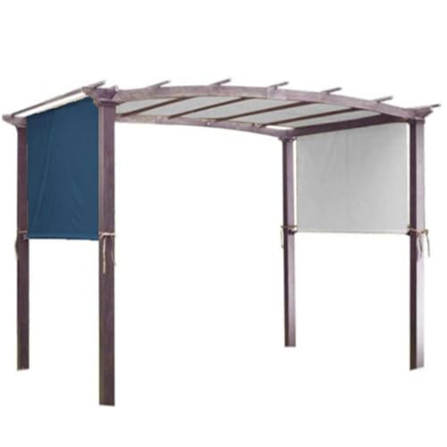 Pavillon Dachplane Ersatzdach, Pergola Ersatz Schattenabdeckung Gekrümmte Pergola Struktur Stabil Langlebiger Markise Universeller Ersatz Schatten Baldachin Oberer Deckel für Pergola Pavillon Dachplane Ersatzdach, Pergola Ersatz Schattenabdeckung Gekrümmte Pergola Struktur Stabil Langlebiger Markise Universeller Ersatz Schatten Baldachin Oberer Deckel für Pergola von IXPIUZB