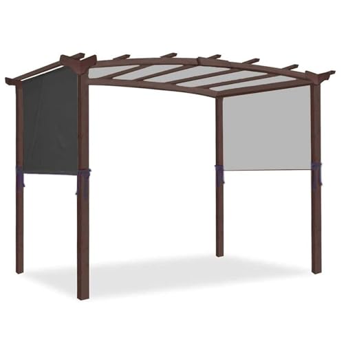 Pavillon Dachplane Ersatzdach, Pergola Ersatz Schattenabdeckung Gekrümmte Pergola Struktur Stabil Langlebiger Markise Universeller Ersatz Schatten Baldachin Oberer Deckel für Pergola Pavillon Dachplane Ersatzdach, Pergola Ersatz Schattenabdeckung Gekrümmte Pergola Struktur Stabil Langlebiger Markise Universeller Ersatz Schatten Baldachin Oberer Deckel für Pergola von IXPIUZB