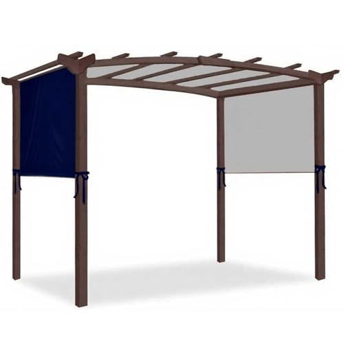 Pavillon Dachplane Ersatzdach, Pergola Ersatz Schattenabdeckung Gekrümmte Pergola Struktur Stabil Langlebiger Markise Universeller Ersatz Schatten Baldachin Oberer Deckel für Pergola Pavillon Dachplane Ersatzdach, Pergola Ersatz Schattenabdeckung Gekrümmte Pergola Struktur Stabil Langlebiger Markise Universeller Ersatz Schatten Baldachin Oberer Deckel für Pergola von IXPIUZB