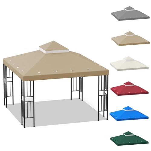 Pavillondach 3x3M Wasserdicht Stabil Winterfest Ersatzdach Pavillon Wasserdicht Partyzelt Ersatzbezug Doppeldach Schutzhaube Pavillonabdeckung Festzelt überdachung Gartenpavillon Pavillondach 3x3M Wasserdicht Stabil Winterfest Ersatzdach Pavillon Wasserdicht Partyzelt Ersatzbezug Doppeldach Schutzhaube Pavillonabdeckung Festzelt überdachung Gartenpavillon von IXPIUZB