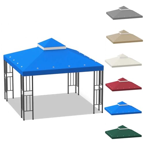 Pavillondach 3x3M Wasserdicht Stabil Winterfest Ersatzdach Pavillon Wasserdicht Partyzelt Ersatzbezug Doppeldach Schutzhaube Pavillonabdeckung Festzelt überdachung Gartenpavillon Pavillondach 3x3M Wasserdicht Stabil Winterfest Ersatzdach Pavillon Wasserdicht Partyzelt Ersatzbezug Doppeldach Schutzhaube Pavillonabdeckung Festzelt überdachung Gartenpavillon von IXPIUZB