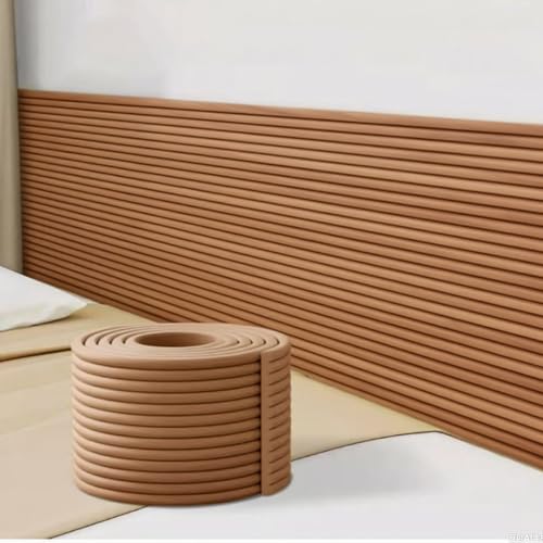 Wandpolster Selbstklebend Kinderzimmer, Wandschutz Kinderzimmer Bett Wandpaneele Gepolstert Für Kinder Autismus Schalldämmung Wärme Bettkopfteil Kantenschutz Aus Schaumstoff (Wood Color, 20cmx200cm) Wandpolster Selbstklebend Kinderzimmer, Wandschutz Kinderzimmer Bett Wandpaneele Gepolstert Für Kinder Autismus Schalldämmung Wärme Bettkopfteil Kantenschutz Aus Schaumstoff (Wood Color, 20cmx200cm) von IXPIUZB