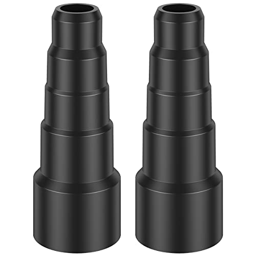 Staubsauger Adapter 23/30/34/42/50mm Saugschlauch Adapter Set Weichem Gummi Universal Adapter Staubabsaugung für Handwerker Heimwerker und Die Meisten Staubsauger (2 pcs) von IXTIX