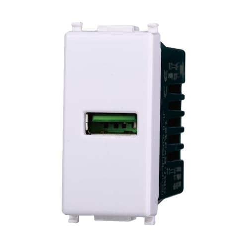 IXTRIMA Ladebuchse USB Type-A kompatibel Plana 5VDC 2.1A Farbe weiß EV2401 IXTRIMA Ladebuchse USB Type-A kompatibel Plana 5VDC 2.1A Farbe weiß EV2401 von IXTRIMA