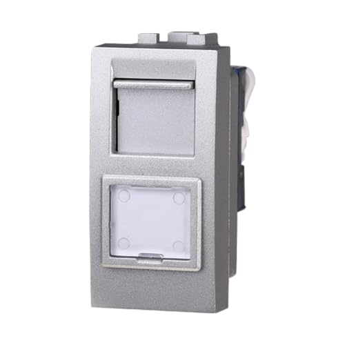 IXTRIMA Netzwerkstecker Datendose RJ45 CAT5E Farbe Grau kompatibel mit Bticino Living Light/INTERNATIONAL 1 Stück IXTRIMA Netzwerkstecker Datendose RJ45 CAT5E Farbe Grau kompatibel mit Bticino Living Light/INTERNATIONAL 1 Stück von IXTRIMA