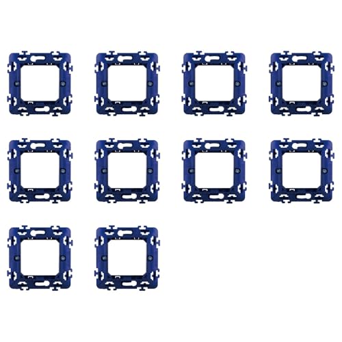 Ixtrima 10 Stück Halterung kompatibel mit Bticino Living Light, Boxenständer 502 503 504 507 (2 Plätze - 2 Module) von IXTRIMA