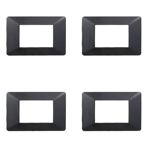 Kompatible ViMAR Plana, Kunststoffplatten Set 4 Stück 3 Plätze zum Austausch bestehender Platten - passen perfekt auf die Originalhalterung von IXTRIMA