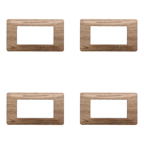 Kompatible ViMAR Plana, Kunststoffplatten Set 4 Stück 4 Plätze zum Austausch vorhandener Platten - passen perfekt auf die Originalhalterung Kompatible ViMAR Plana, Kunststoffplatten Set 4 Stück 4 Plätze zum Austausch vorhandener Platten - passen perfekt auf die Originalhalterung von IXTRIMA