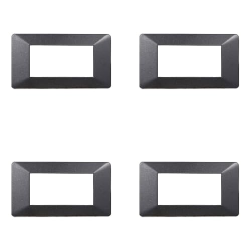 Kompatible ViMAR Plana, Kunststoffplatten Set 4 Stück 4 Plätze zum Austausch vorhandener Platten - passen perfekt auf die Originalhalterung von IXTRIMA
