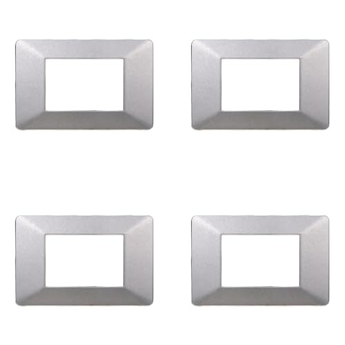 Kompatible ViMAR Plana, Kunststoffplatten Set 4 Stück 4 Plätze zum Austausch vorhandener Platten - passen perfekt auf die Originalhalterung von IXTRIMA