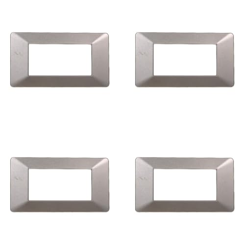 Kompatible ViMAR Plana, Kunststoffplatten Set 4 Stück 4 Plätze zum Austausch vorhandener Platten - passen perfekt auf die Originalhalterung Kompatible ViMAR Plana, Kunststoffplatten Set 4 Stück 4 Plätze zum Austausch vorhandener Platten - passen perfekt auf die Originalhalterung von IXTRIMA
