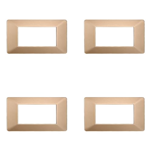 Kompatible ViMAR Plana, Kunststoffplatten Set 4 Stück 4 Plätze zum Austausch vorhandener Platten - passen perfekt auf die Originalhalterung von IXTRIMA