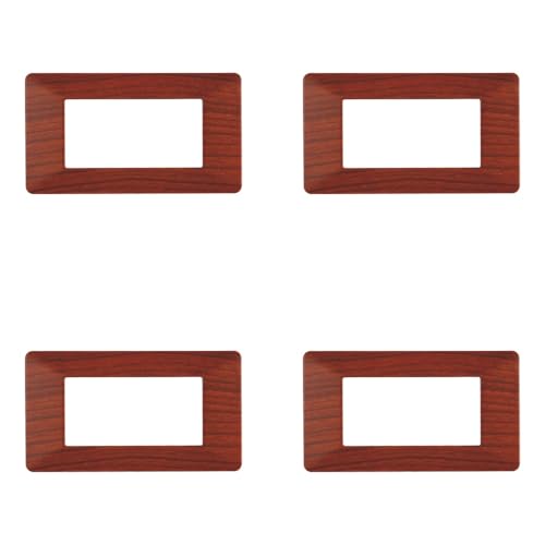 Kompatible ViMAR Plana, Kunststoffplatten Set 4 Stück 4 Plätze zum Austausch vorhandener Platten - passen perfekt auf die Originalhalterung von IXTRIMA