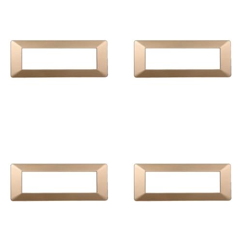 Kompatible ViMAR Plana, Kunststoffplatten Set 4 Stück 7 Plätze zum Austausch vorhandener Platten - passen perfekt auf die Originalhalterung von IXTRIMA