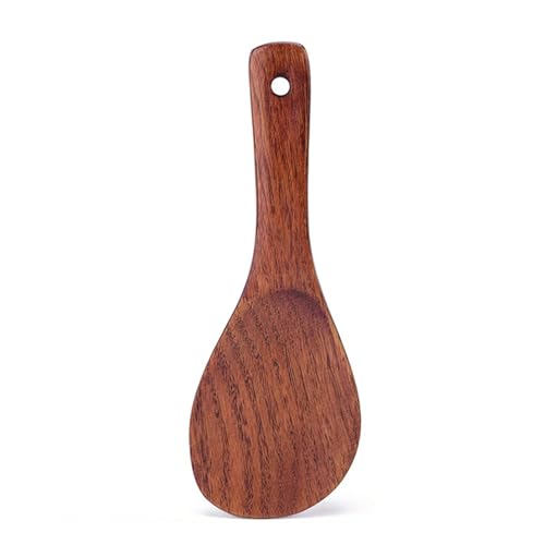 1Pc Küche Spachtel Reis Löffel Lange Holz Pfannkuchen Schaufel Holz Reis Paddel Löffel Kochen Utensilien(Rice Paddle) von IXYFFRQO