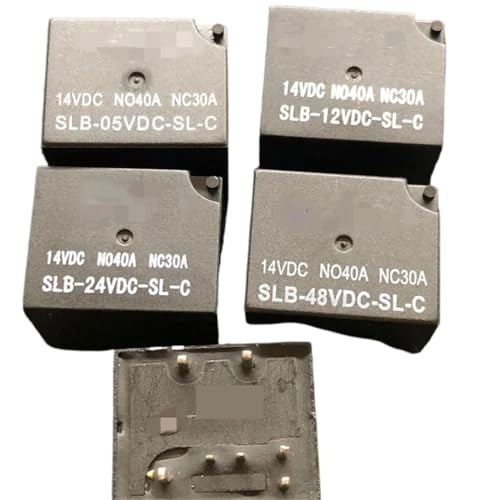 5 Teile/los Kfz-relais SLB-5VDC 12VDC 24VDC 36VDC 48VDC -SL-C/CE 7PIN 30A 14VDC(SLB-5VDC-SL-C) von IXYFFRQO