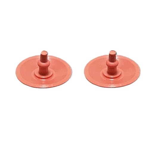 IXYFFRQO 15,50 mm Flexibles rotes FVMQ-Rückschlagventil aus Gummi for Kraftstoff, kleines Regenschirmventil, 10 Stück von IXYFFRQO