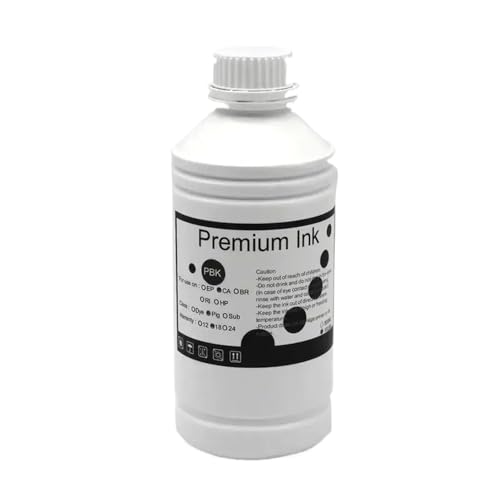 IYBYNYHN Kompatible PFI-120-Pigmenttinte Kompatibel mit IPF650 IPF655 IPF750 IPF755 IPF760 IPF765 IPF670 IPF680 IPF685 IPF770 IPF780-Drucker(BK Pigment 500ml) von IYBYNYHN