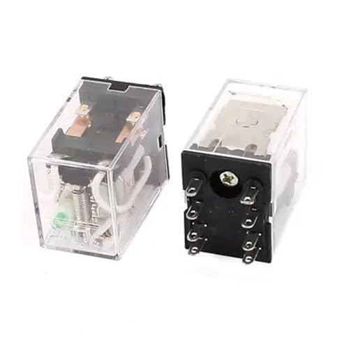 10 Stück HH52PL DC 24 V Spule DPDT 8 Pin Elektromagnetisches Leistungsrelais von IYNWBJTS