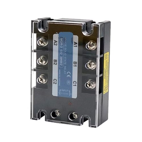 Halbleiterrelais MGR-3 032 38100Z SSR-100DA 100A 380VAC 3~32VDC DC-AC dreiphasiges Halbleiterrelais(MGR-3 032 38100Z) von IYNWBJTS