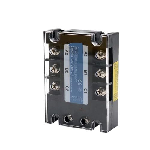 Halbleiterrelais MGR-3 032 3810Z SSR-10DA 10A 380VAC 3~32VDC DC-AC dreiphasiges Halbleiterrelais(Relay and heat sink) von IYNWBJTS