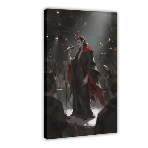 IYQTAGGH Abstraktes Konzertposter (2) Leinwandposter Schlafzimmer Dekor Landschaft Büro Zimmer Dekor Geschenk 40 x 60 cm von IYQTAGGH