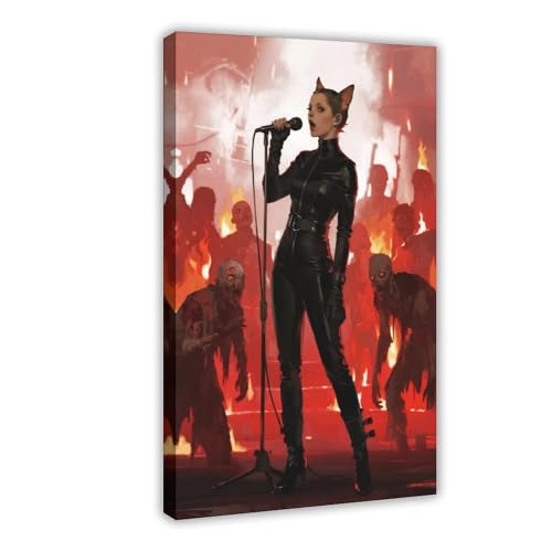 IYQTAGGH Leinwand-Poster, Motiv: Chihuahua bei der Flamme, Schlafzimmer, Landschaft, Büro, Raumdekoration, Geschenk, 30 x 45 cm, 2 Stück IYQTAGGH Leinwand-Poster, Motiv: Chihuahua bei der Flamme, Schlafzimmer, Landschaft, Büro, Raumdekoration, Geschenk, 30 x 45 cm, 2 Stück von IYQTAGGH