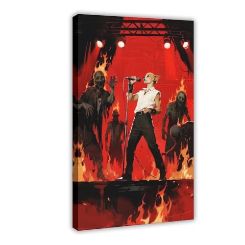 IYQTAGGH Leinwand-Poster, Motiv: Chihuahua bei der Flamme, Schlafzimmer, Landschaft, Büro, Raumdekoration, Geschenk, 60 x 90 cm, 4 Stück IYQTAGGH Leinwand-Poster, Motiv: Chihuahua bei der Flamme, Schlafzimmer, Landschaft, Büro, Raumdekoration, Geschenk, 60 x 90 cm, 4 Stück von IYQTAGGH