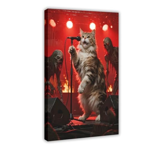 IYQTAGGH Leinwandposter "Flame Stage Cornish Rex" (2) (2) von IYQTAGGH