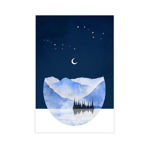 IYTAFGYT Berglandschaft, Druck, Leinwand, Poster, Schlafzimmer, Dekoration, Landschaftsdekoration, Geschenk, 40 x 60 cm IYTAFGYT Berglandschaft, Druck, Leinwand, Poster, Schlafzimmer, Dekoration, Landschaftsdekoration, Geschenk, 40 x 60 cm von IYTAFGYT