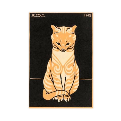 IYTAFGYT Kunstdruck auf Leinwand, Motiv: orangefarbene getigerte Katze, Wandkunstdruck, Bild, Gemälde, 20 x 30 cm IYTAFGYT Kunstdruck auf Leinwand, Motiv: orangefarbene getigerte Katze, Wandkunstdruck, Bild, Gemälde, 20 x 30 cm von IYTAFGYT