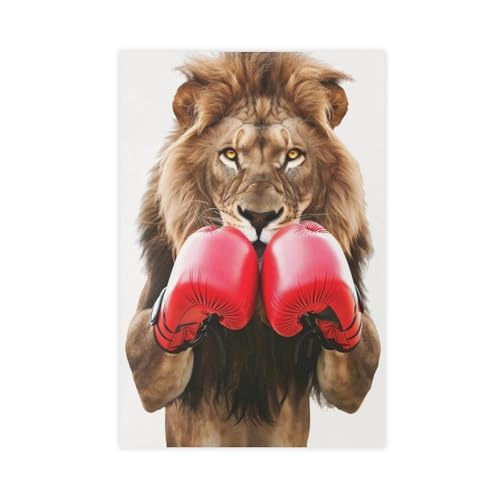 IYTAFGYT Leinwand-Poster, Motiv: Nspirational Lion, Wandkunstdruck, Bild, Gemälde, 50 x 75 cm IYTAFGYT Leinwand-Poster, Motiv: Nspirational Lion, Wandkunstdruck, Bild, Gemälde, 50 x 75 cm von IYTAFGYT