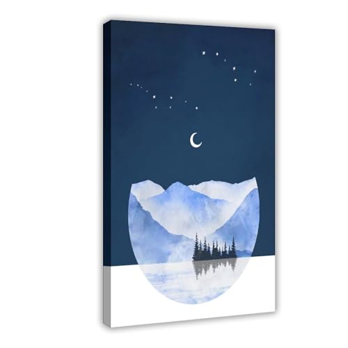 IYTAFGYT Leinwand-Poster, Wandkunstdruck, Gemälde, 50 x 75 cm von IYTAFGYT