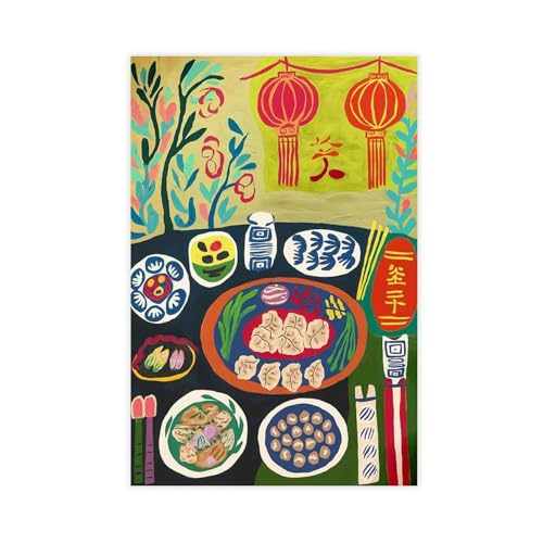 IYTAFGYT Leinwandposter mit südostasiatischem Essen, Schlafzimmerdekoration, Landschaftsdekoration, Geschenk, 30 x 45 cm IYTAFGYT Leinwandposter mit südostasiatischem Essen, Schlafzimmerdekoration, Landschaftsdekoration, Geschenk, 30 x 45 cm von IYTAFGYT