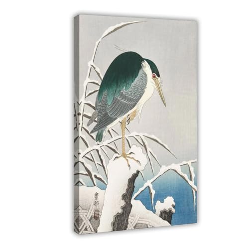 IYTAFGYT Ohara Koson Vintage-Leinwand-Poster, Wandkunstdruck, Bild, Gemälde, 30 x 45 cm IYTAFGYT Ohara Koson Vintage-Leinwand-Poster, Wandkunstdruck, Bild, Gemälde, 30 x 45 cm von IYTAFGYT