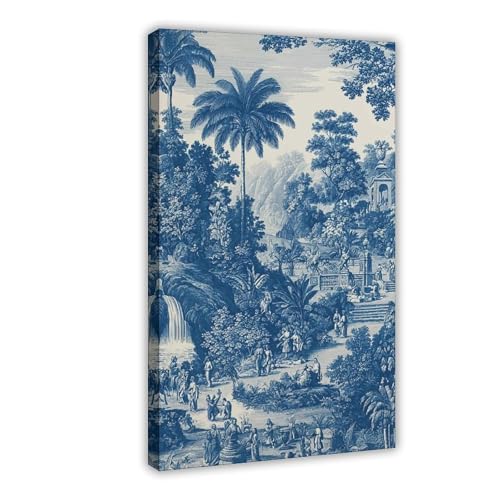 IYTAFGYT Orientalisches Poster, Indien, Leinwandposter, Schlafzimmer, Dekoration, Landschaftsdekoration, Geschenk, 20 x 30 cm von IYTAFGYT