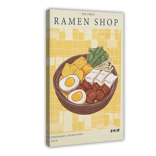 IYTAFGYT Ramen Shop Poster auf Leinwand, Wandkunstdruck, Bild, Gemälde, 20 x 30 cm IYTAFGYT Ramen Shop Poster auf Leinwand, Wandkunstdruck, Bild, Gemälde, 20 x 30 cm von IYTAFGYT